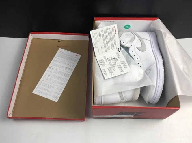 Chep Onekick 85 Jordan High Air Retro 1 BQ4422-100 Neutral Grey 0530